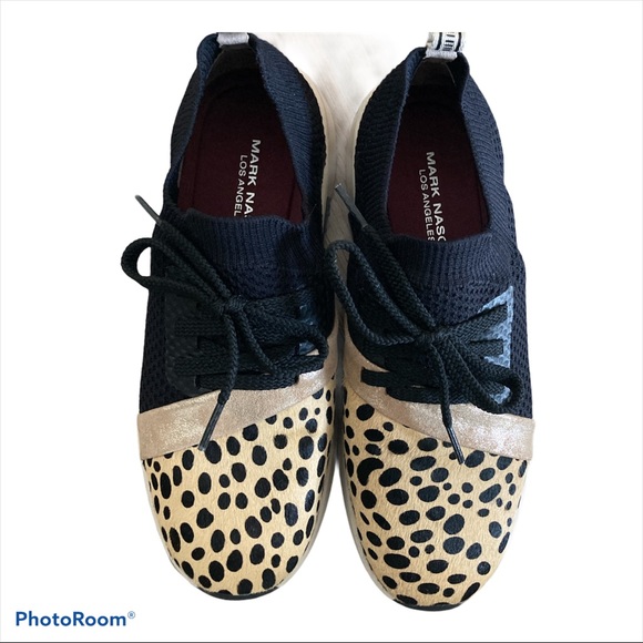 mark nason leopard sneakers